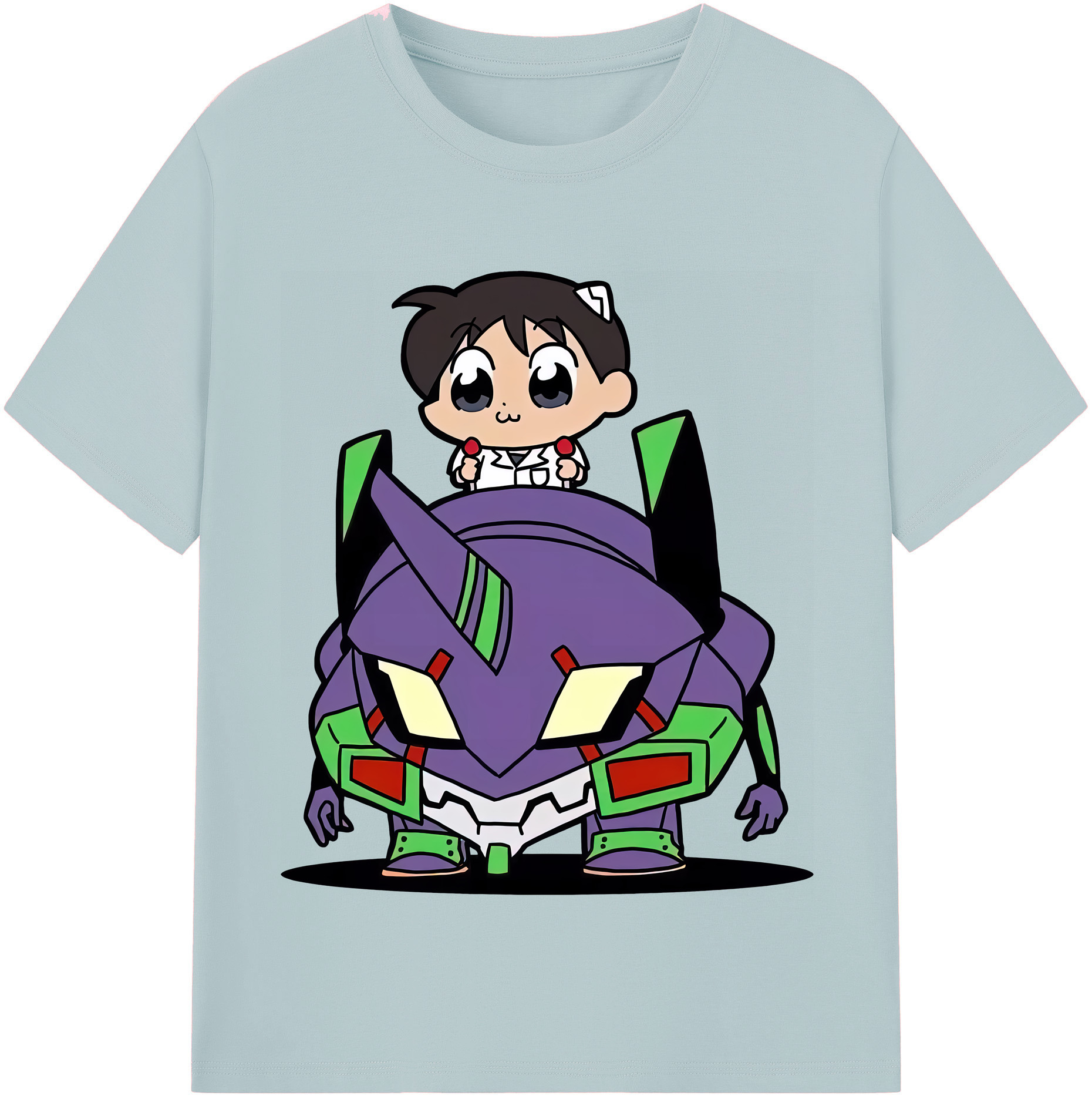 （画像用） EVA 新世紀エヴァンゲリオン 綿100％半袖Tシャツ（フロントプリント）